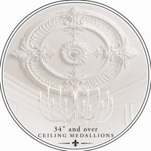 34" and over Medallions