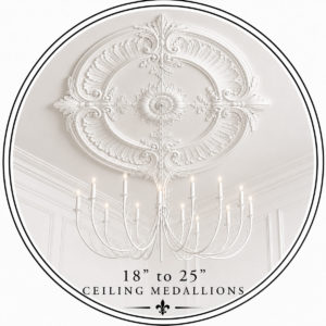 18" to 25" Ceiling Medallions